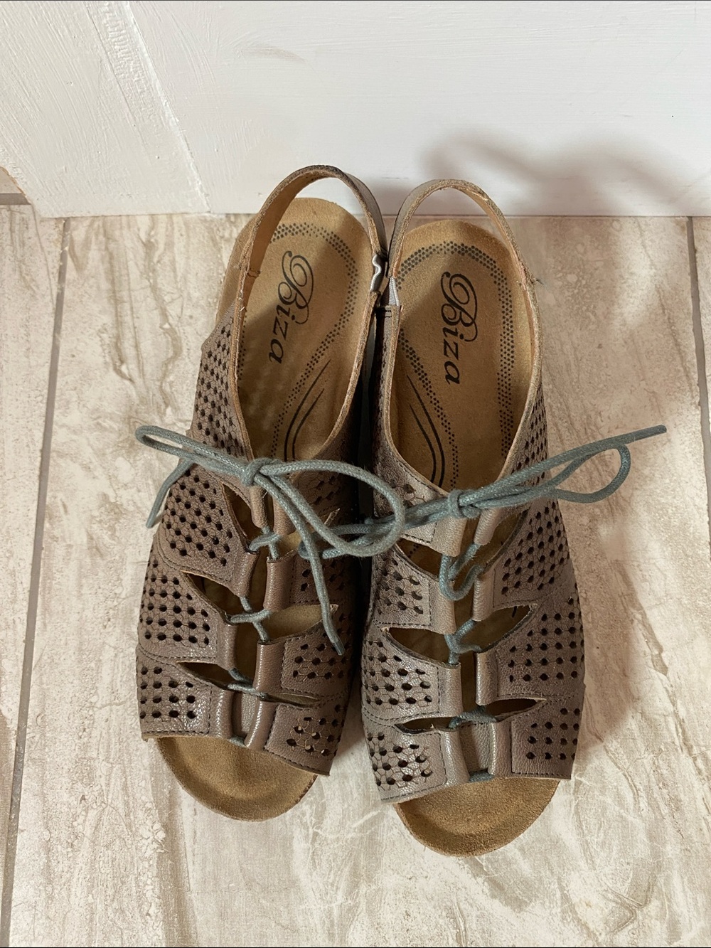 Women's Biza Mabel Leather Sandals
